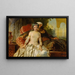 La Favorite - Adolphe Alexandre Dillens — gerahmtes Bild an der Wand