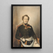 Reproduktion des Gemäldes Portrait eines Offiziers - Adolphe Finck