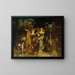 Im Park - Adolphe Monticelli — gerahmtes Bild an der Wand