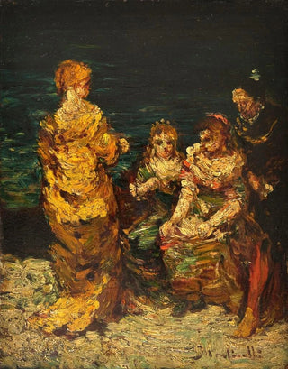 Adolphe Monticelli - La conversation interrompue.webp