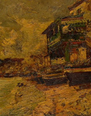 Adolphe Monticelli - Restaurant Bernard in Estaque.webp