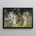 Reunion in einem Park zur Zeit der Valois - Adolphe Monticelli — gerahmtes Bild an der Wand