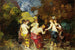 Sechs Badende - Adolphe Monticelli — Ansicht des Kunstwerks