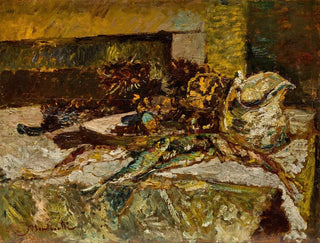 Adolphe Monticelli - Still Life with Sardines and SeaUrchins.webp