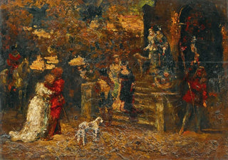 Adolphe Monticelli - The Farewell.webp