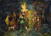 La Réunion de Chasse - Adolphe Monticelli — Ansicht des Kunstwerks