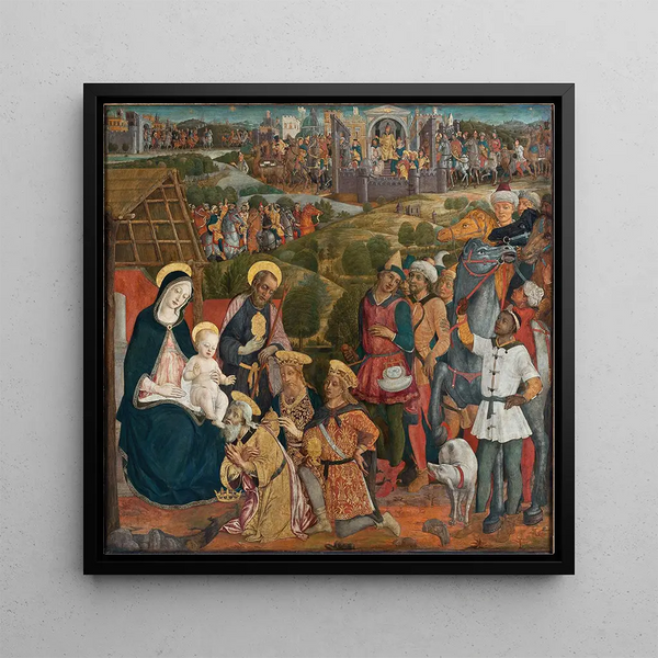 Adoration des Mages - Guidoccio Cozzarelli