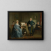 Familie von Musikern - Adriaan de Lelie — gerahmtes Bild an der Wand