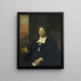 Daniel Niellius Gemälde, ehemaliger der remonstranten Kirche und Verantwortlicher für die Probenahme in Alkmaar - Adriaen Backer — gerahmtes Bild an der Wand