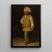 Ein Träger - Adriaen Brouwer — gerahmtes Bild an der Wand