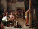 Innenansicht einer Taverne - Adriaen Brouwer — Ansicht des Kunstwerks