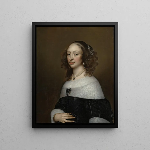 Adriaen Hanneman - Portrait of a Woman.webp