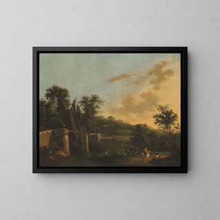 Adriaen Jansz Ocker - An Italianate landscape.webp