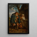 Ein Paar Bettler - Adriaen Pietersz van de Venne — gerahmtes Bild an der Wand