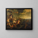 Galatée und Acis - Adriaen van Nieulandt — gerahmtes Bild an der Wand