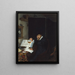 Analyse L - Adriaen van Ostade — gerahmtes Bild an der Wand