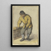 Reproduktion des Gemäldes Bauern stehend von vorne, den Hosenknopf öffnend - Adriaen van Ostade