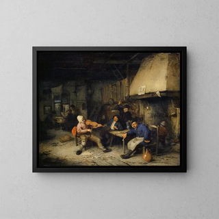 Adriaen van Ostade - Violin Player and Drinking Farmers in a Tavern II.webp