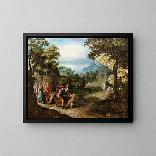 Adriaen van Stalbemt - Apollo and Minerva leaving the Muses for Venus Ceres and Bacchus.webp