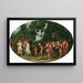 Der Triumph der Venus - Adriaen van Stalbemt — gerahmtes Bild an der Wand