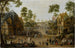 Fest der Dorfgemeinde - Adriaen van Stalbemt — Ansicht des Kunstwerks