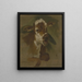 Kopf des Viehs - Adriaen van de Velde — gerahmtes Bild an der Wand