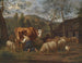 Die Milchmagd - Adriaen van de Velde — Ansicht des Kunstwerks