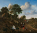 Portrait eines Paares mit zwei Kindern und einer Amme in einer Landschaft - Adriaen van de Velde — Ansicht des Kunstwerks
