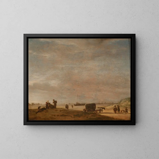 Adriaen van de Velde - Scheveningen Beach.webp