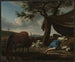 Schläfer - Adriaen van de Velde — Ansicht des Kunstwerks