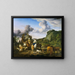 Die Migration Jakobs - Adriaen van de Velde — gerahmtes Bild an der Wand