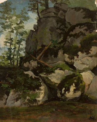 Adrian Gbocki - Landscape with rocks from the vicinity of Mzurw.webp