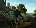 Ariccia - Adrian Ludwig Richter — Ansicht des Kunstwerks