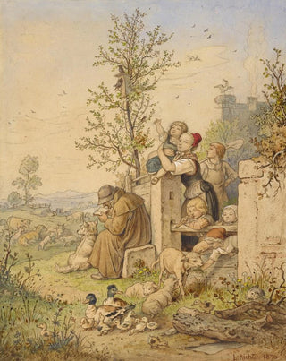 Adrian Ludwig Richter - Spring Has Arrived.webp