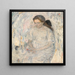 Adrienne - Gustave Van de Woestijne — gerahmtes Bild an der Wand