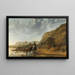 Flusslandschaft mit Reitern - Aelbert Cuyp — gerahmtes Bild an der Wand