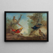 Faisans - Aert Schouman — gerahmtes Bild an der Wand