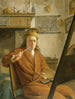 Portrait eines Malers, vielleicht des Künstlers selbst - Aert Schouman — Ansicht des Kunstwerks