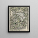 Volière avec quatorze oiseaux - Aert Schouman — gerahmtes Bild an der Wand