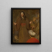 Der Christus segnet die Kinder - Aert de Gelder — gerahmtes Bild an der Wand