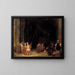 Der Vorplatz eines Tempels - Aert de Gelder — gerahmtes Bild an der Wand