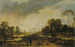 Flusslandschaftsszene, Abend - Aert van der Neer — Ansicht des Kunstwerks