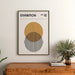 Poster Bauhaus - Intersection Dorée