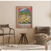 Poster Grenoble Vintage — Ansicht des Kunstwerks