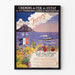 Poster Jersey Vintage – Seereisen zu den Kanalinseln