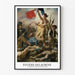 Poster Freiheit, die das Volk führt - Eugène Delacroix