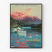 Poster Der Annecy-See, Paris-Lyon-Méditerranée von Frédéric Hugo d'Alési Vintage — Wandpräsentation des Kunstwerks