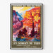 Poster Les Gorges du Tarn Vintage