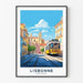 Poster Lissabon Vintage