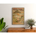Poster Mont-Saint-Michel vintage – Ausflüge in der Normandie und Bretagne